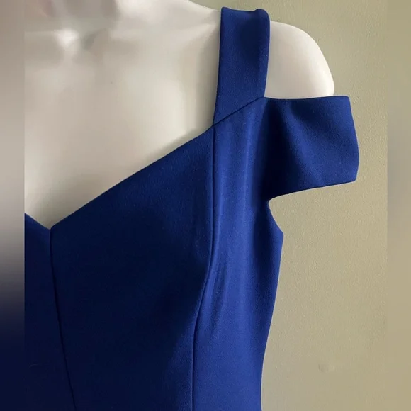 Eliza J Royal Blue Midi Dress - Picture 2 of 8